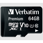 VERBATIM MICRO SD CON ADATTATORE- 44084/64GB