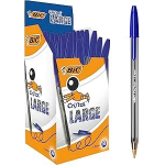 Penne Bic Cristal Large 1.6 Blu 50 pz. - BIC-BLU-201665