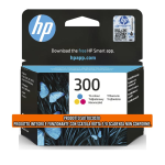 SOTTOCOSTO - HP 300 Ink Jet Cartridge TriColor Standard Capacity 4ml - CC643EE