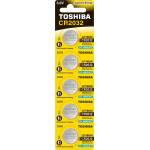 TOSHIBA - MICRO CR2032 5PK - TOSM2032.5