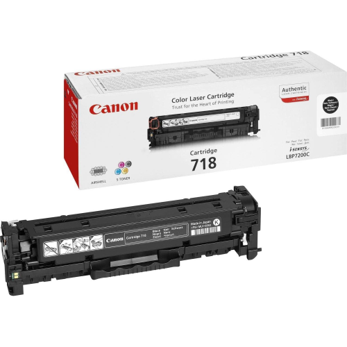 SOTTOCOSTO - CANON 718 toner cartridge black standard capacity 3.400 pages 1-pack - SC-CAN718BK