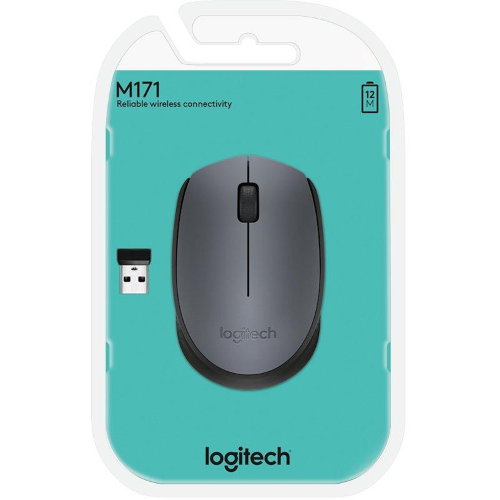 Mouse wireless Logitech M171 nero 2,4 GHz - 910-004424