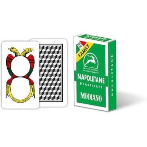 Carte da Gioco Modiano Regionali Napoletane Verde Family - CR-14332