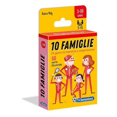 Giochi di Carte 10 Famiglie - CLE16172
