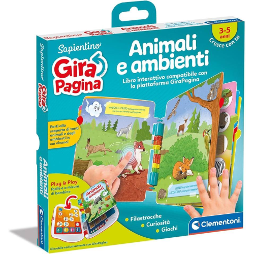 Sapientino Animali Insetti Gira Pagina - CLE16643