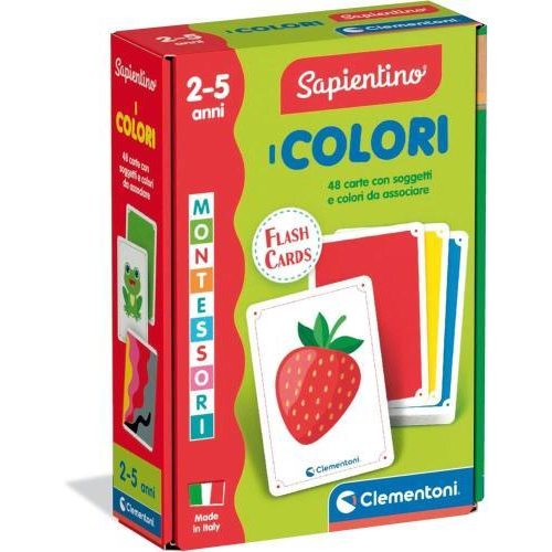 Sapientino Montessori Flashcards I Colori - CLE16836