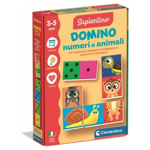 Sapientino Domino Numeri e Animali - CLE16841