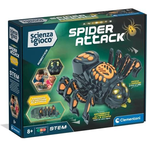 AniBots Spider Attack ScienzaeGioco - CLE19456