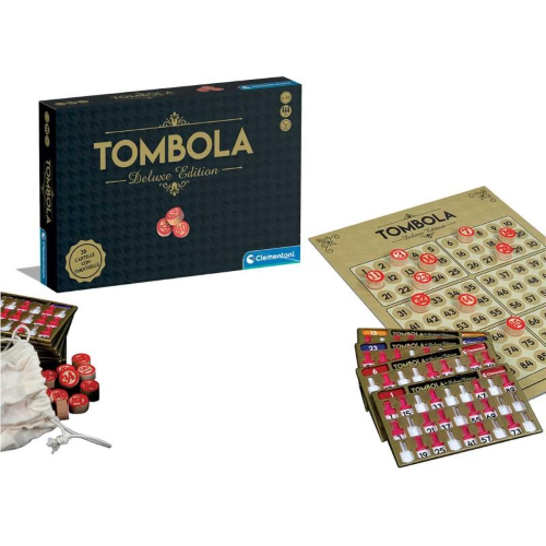 Tombola Deluxe 36 cartelle con finestre - CLE16800