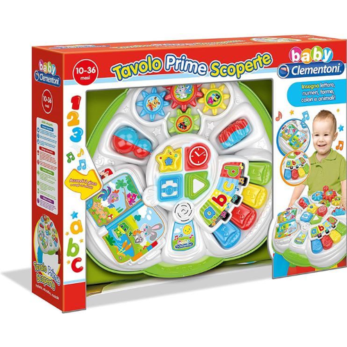 Tavolino Prime scoperte Baby Clementoni - CLE17187