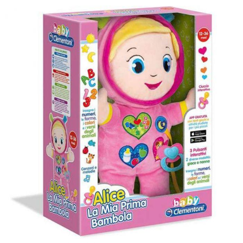 Alice la Mia Prima Bambola Baby Clementoni - CLE17201