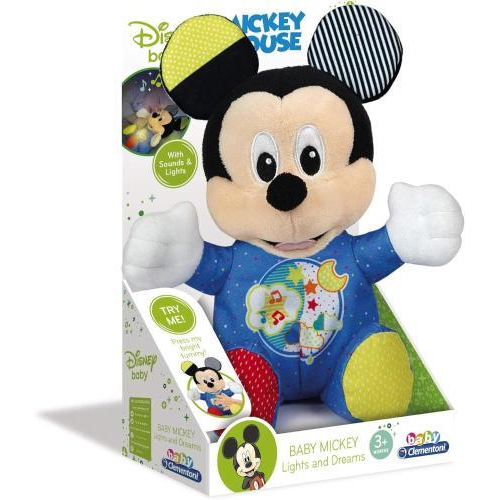 Baby Mickey Peluche con Luce - CLE17206