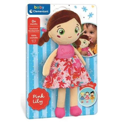Soft Doll Pink Lily Baby Clementoni - CLE17603