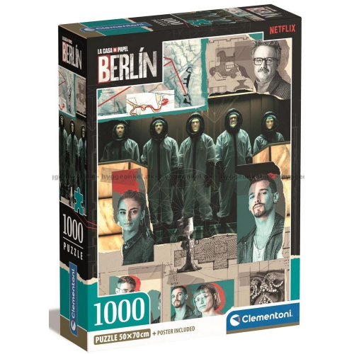 Puzzle 1000pz Berlin 1 - CLE39848