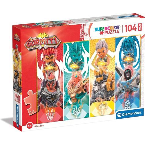 Puzzle 104 Maxi Gormiti 1 - CLE23760
