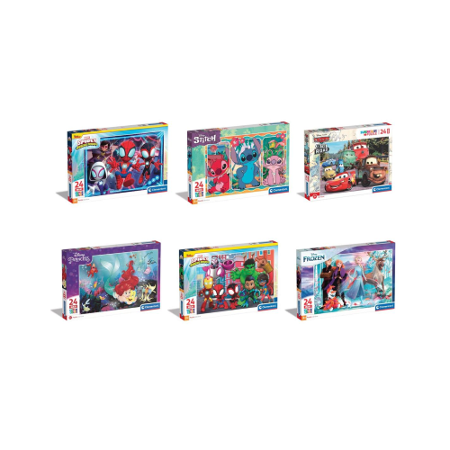 Puzzle 24 pz Maxi assortiti - CLE87795