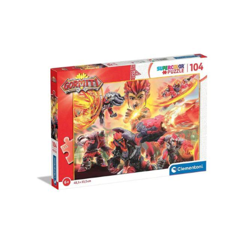 Puzzle 104 Gormiti 3 - CLE27553