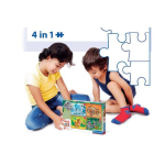Puzzle 4IN1 assortiti - CLE87427