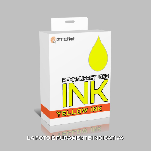 REMAN FOR USE INK CARTRIDGE YELLOW - KD-LC421XLY