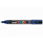 Uni Posca - Marcatore a punta rotonda tratto medio da 2,5 mm - Blu - PC5M-B