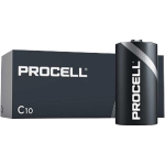 DURACELL - Batterie PROCELL Industriali MN1400 1/2 Torcia C Constant Current  - 10 PK 5000394121997 - PRO1400