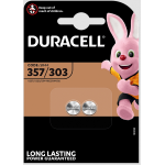 DURACELL - Batterie Specialistiche Bottone Silver 357 - 2 PK 5000394013858 - DUR357