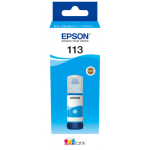 EPSON 113 EcoTank Pigment Cyan ink bottle - C13T06B240