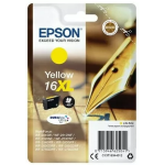 EPSON 16XL ink cartridge yellow high capacity 6.5ml 450 pages 1-pack blister without alarm - C13T16344012
