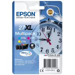 EPSON MULTIPACK 27XL ink cartridge cyan, magenta and yellow high capacity 3x10.4ml 3 x 1.100 pages combopack blister without alarm - DURABrite - C13T27154012