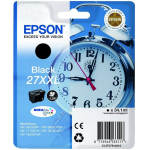 EPSON 27XXL ink cartridge black extra high capacity 34.1ml 2.200 pages 1-pack blister without alarm - DURABrite ultra ink - C13T27914012