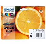 EPSON 33 Multipack non tagged Claria Premium Ink Orange - C13T33374011