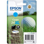 EPSON Singlepack 34XL Cyan DURABrite Ink Ultra (XL) - C13T34724010