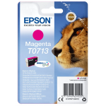EPSON T0713 ink cartridge magenta standard capacity 5.5ml 1-pack blister without alarm - C13T07134012