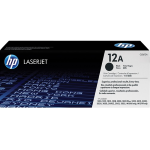 HP 12A LaserJet original toner cartridge black standard capacity 2.000 pages 1-pack - Q2612A
