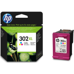 HP 302XL Ink Jet Cartridge TriColor High Capacity - F6U67AE