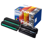 HP/SAMSUNG CLT-P504C/ELS 4-pk CYMK Toner Crt - SU400A