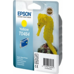 EPSON T0484 ink cartridge yellow standard capacity 13ml 430 pages 1-pack blister without alarm - SC-C13T04844010