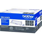 BROTHER DR243CL Drum Kit Black Standard Capacity 18000 pages 4 Pack - DR243CL
