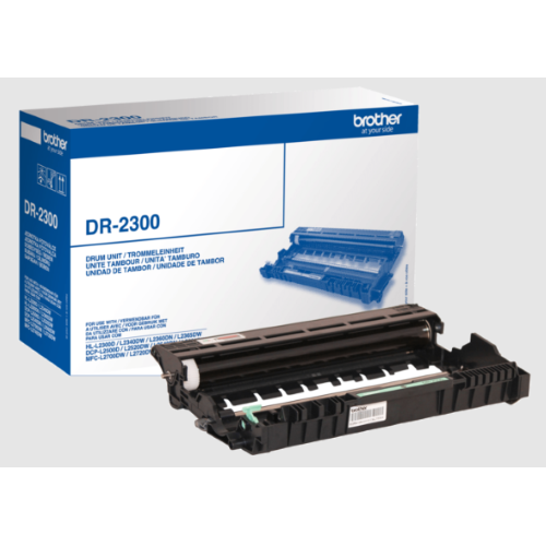 BROTHER DRUM DR-2300 Black Standard Capacity 12.000 pages 1-pack - DR2300