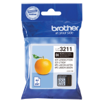 BROTHER LC3211BK Black Ink Cartridge with 200-pages capacity - LC3211BK