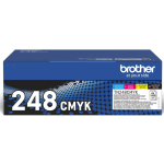 BROTHER TN248VAL Toner High Capacity Multipack BKCMY - TN248VAL