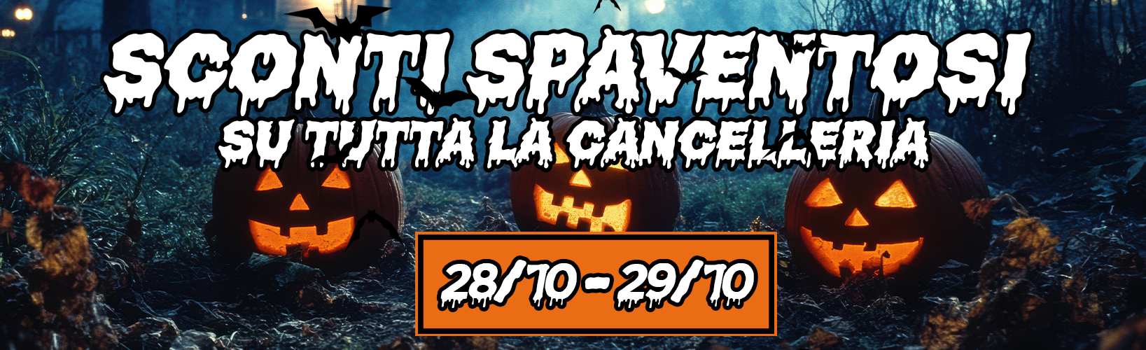 Sconto Cancelleria Halloween